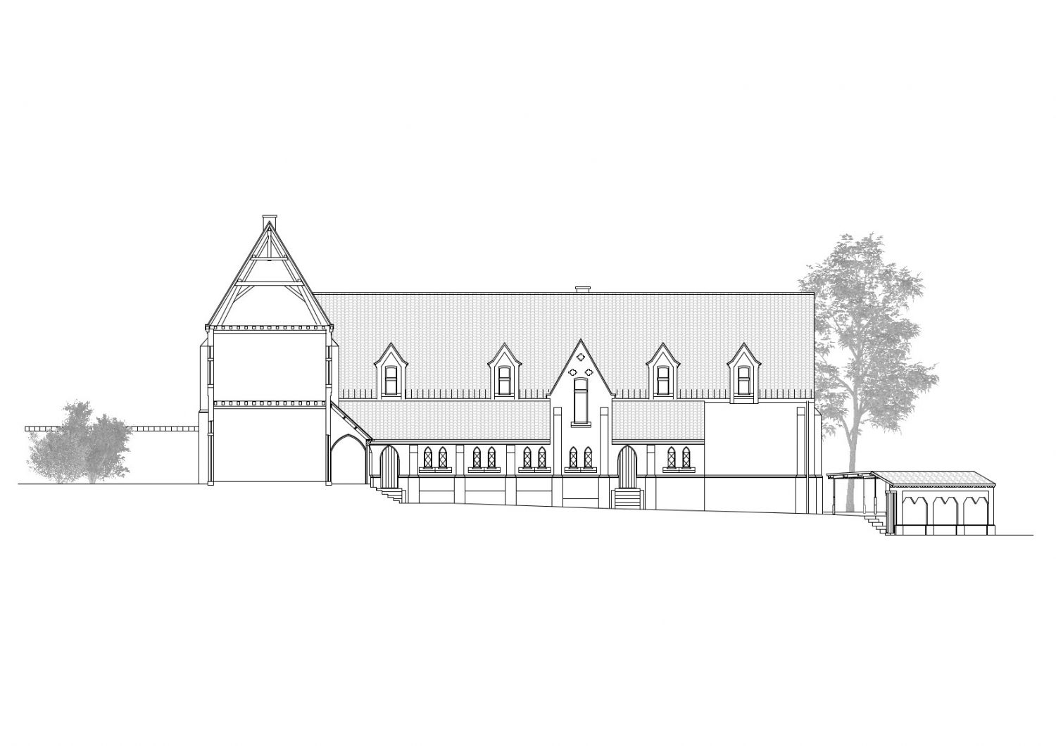 Herbestemming klooster - Sint-Lievens-Esse
