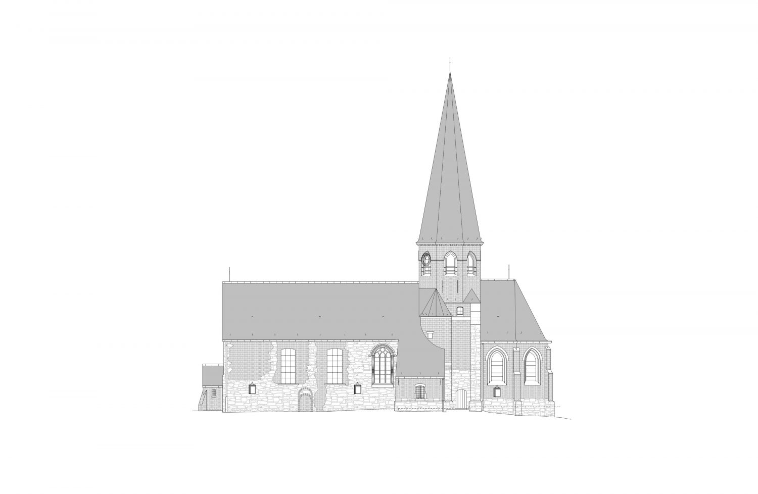 Sint Gaugericuskerk - Sint-Goriks-Oudenhove