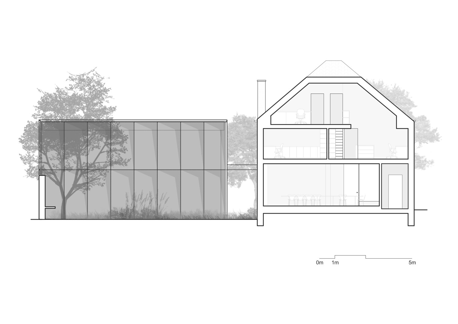 Kantoor AiT + woning - Oombergen