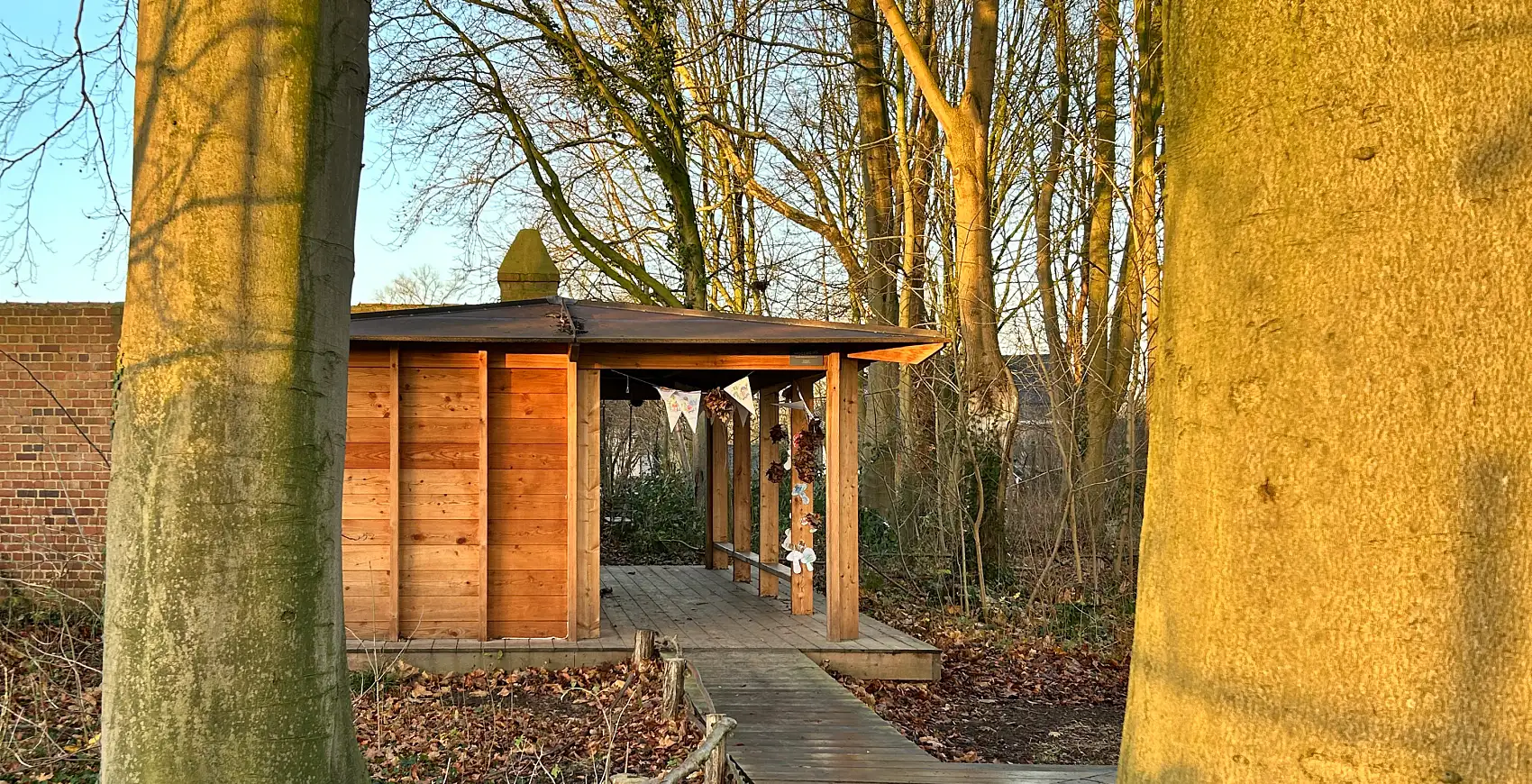 Reconversion old presbytery garden