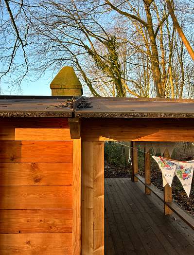 Reconversion old presbytery garden