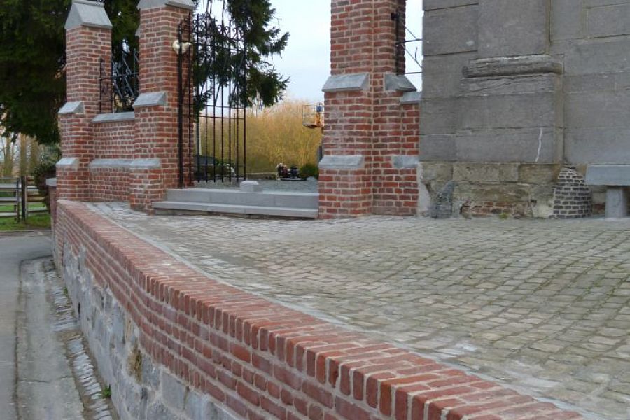 Cemetery wall SMO - Sint-Maria-Oudenhove